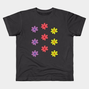 Colorful flowers Kids T-Shirt